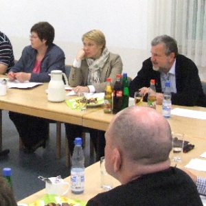 SPD-Fraktion im Gespräch mit Jochen Schirp und seinen MitarbeiterInnen